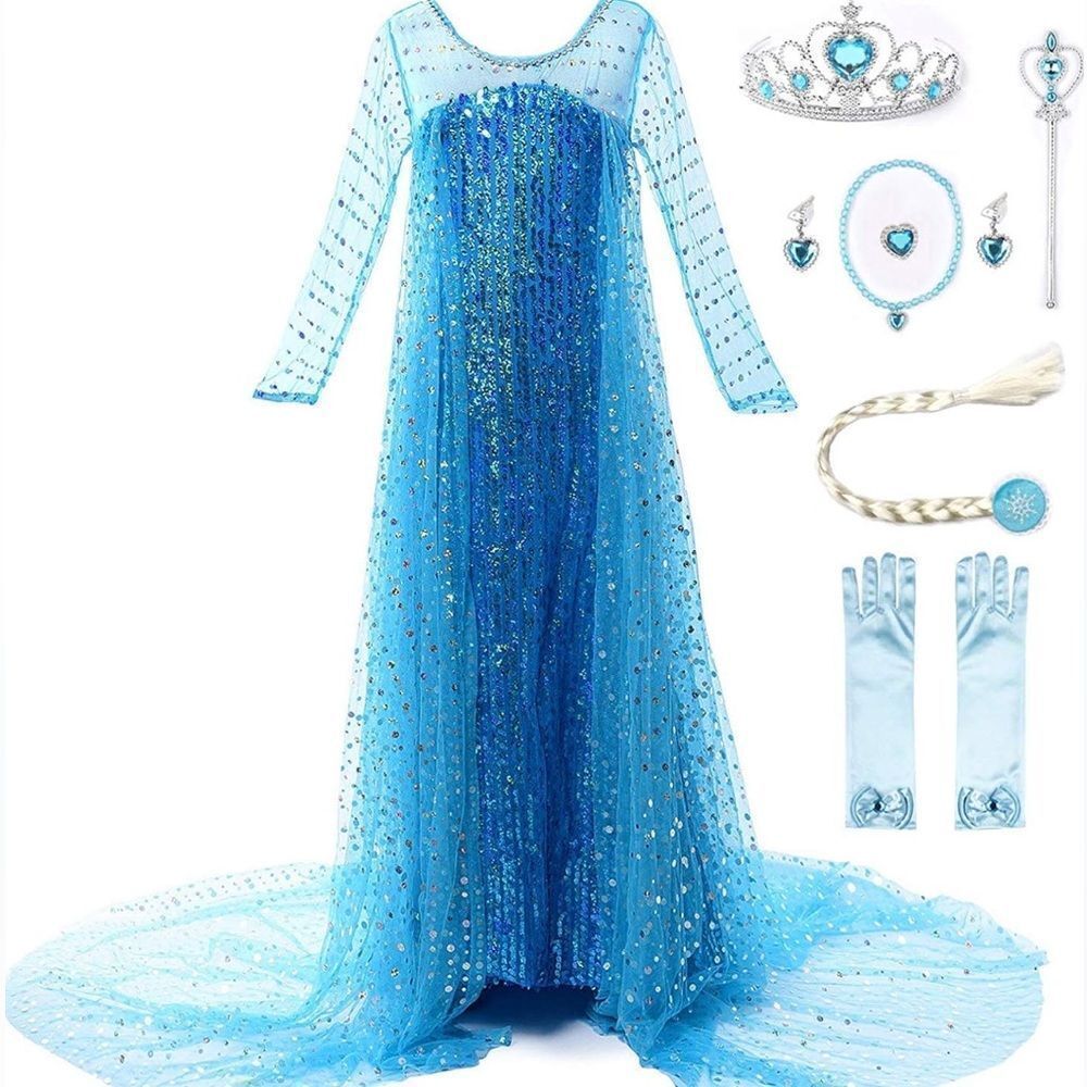 Jerris Apparel Girls Snow Princess Size 8
